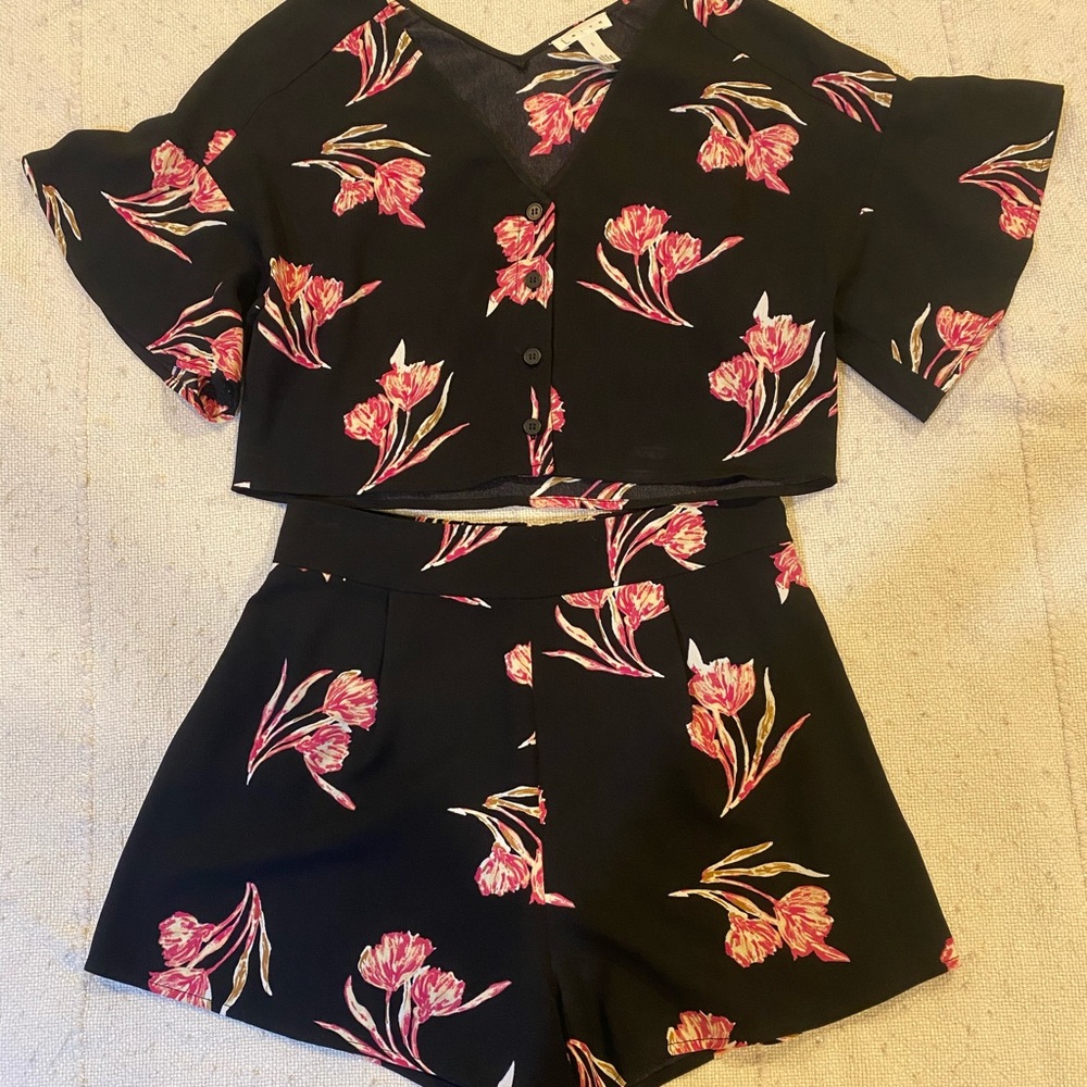 Leith 2 piece shorts and shirt set